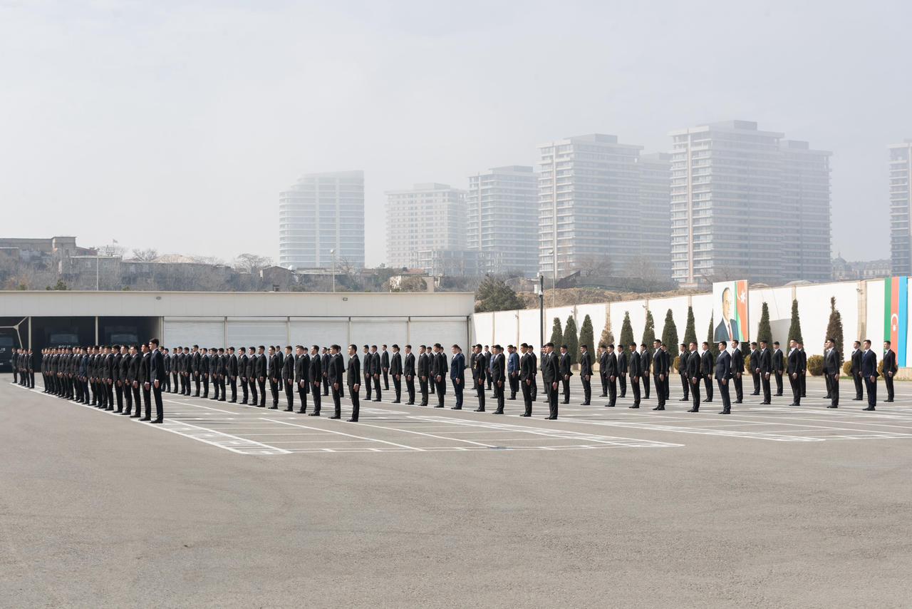 DİN-də xidmətə qəbul üçün növbəti sıra baxışı keçirilib