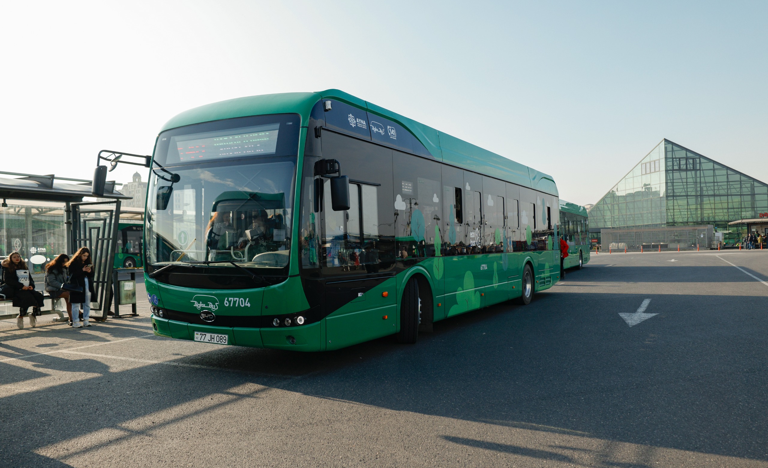 AYNA: Daha 7 marşrut xəttinin avtobusları tam elektrikləşdirilib