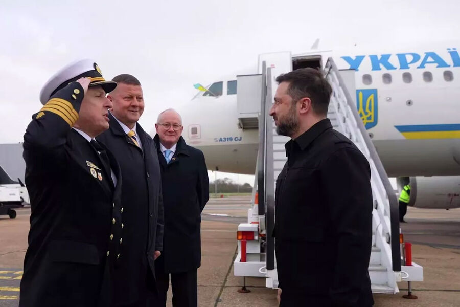 Zelenski Londona səfər edib - YENİLƏNİB