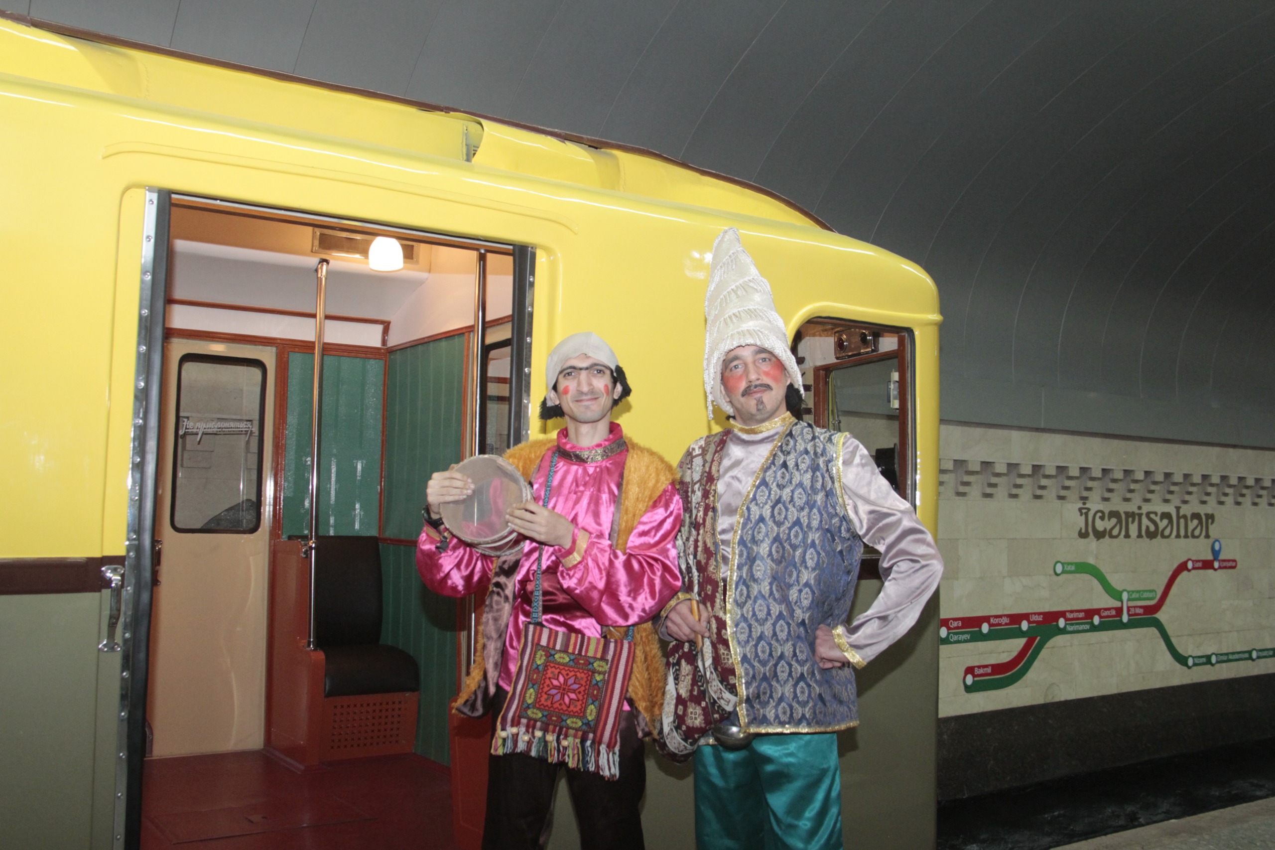 Bakı metrosunda retro vaqonlar nümayiş etdiriləcək