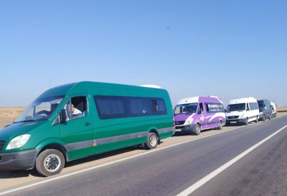 Xocavənd şəhərinə və Xocalının Xanabad kəndinə növbəti köç karvanları yola salınıb