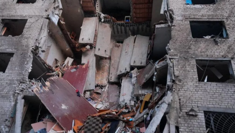 Rusiya Ukraynada yaşayış binalarına zərbələr endirib