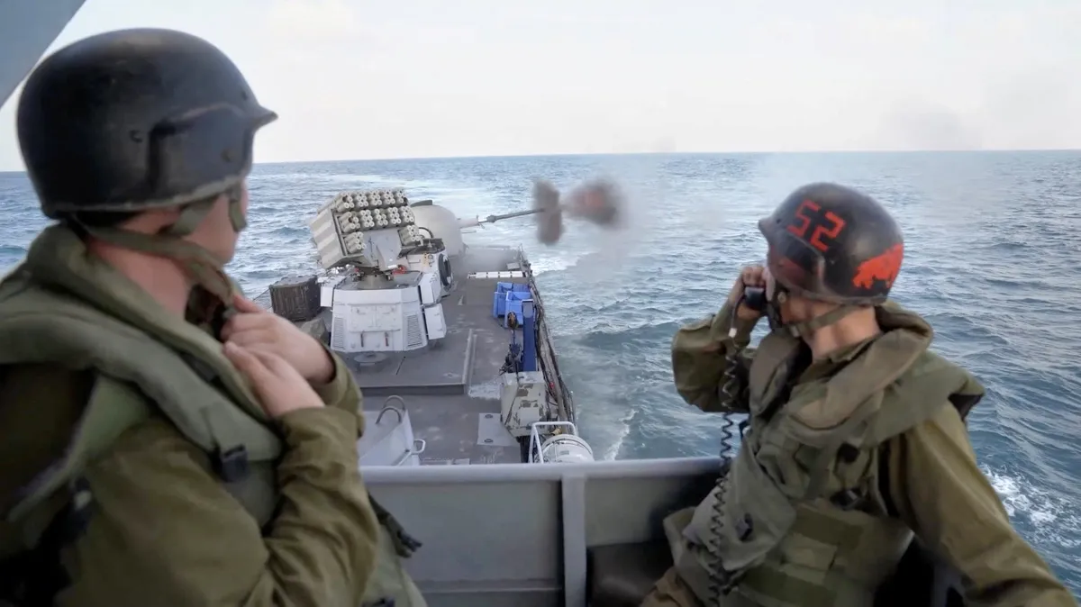 İsrail ordusu İranın Dəniz Sənayesi Təşkilatının qərargahına zərbə endirib