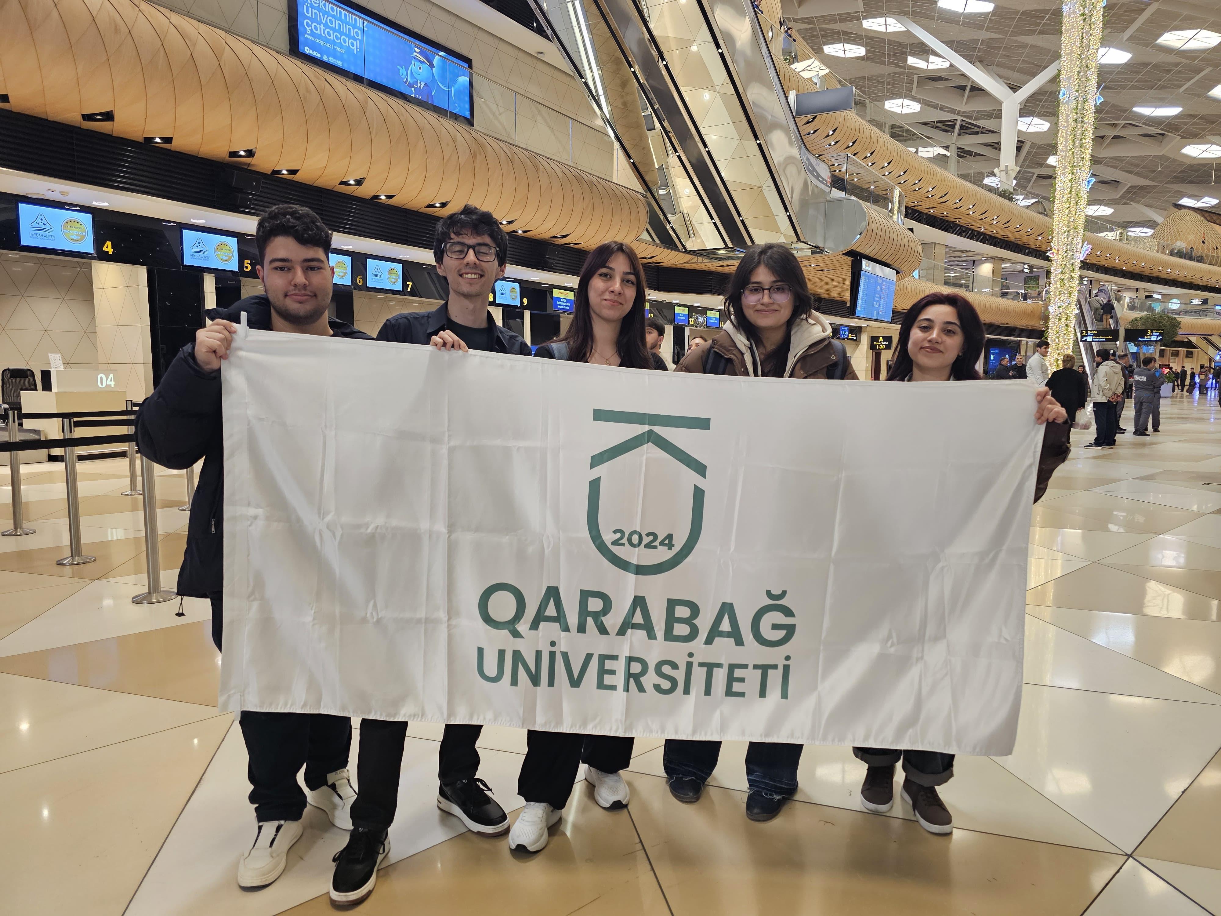 Qarabağ Universitetinin tələbələri beynəlxalq məhkəmə müsabiqələrində iştirak edir - FOTOLAR