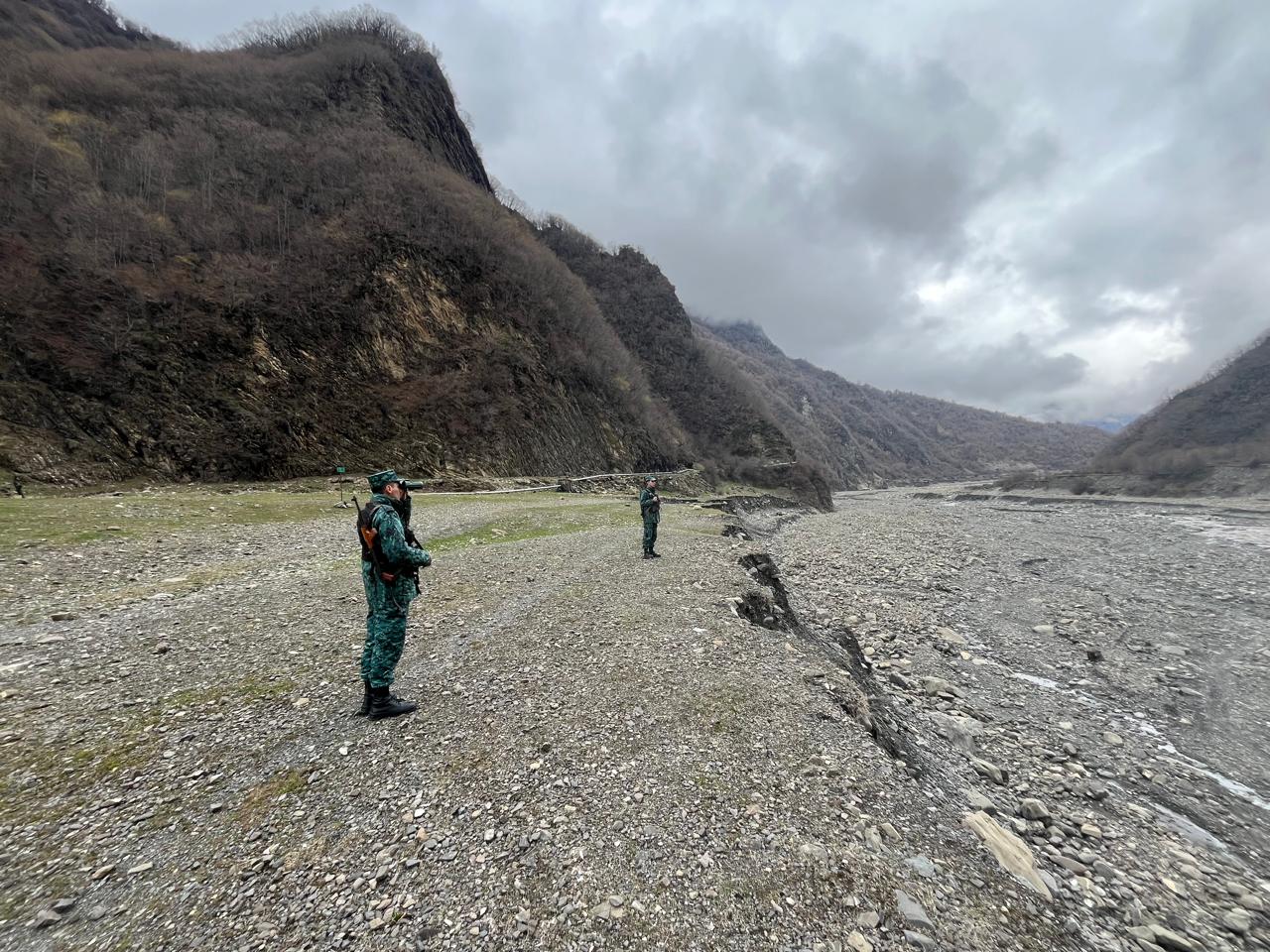 Ötən ay dövlət sərhədini pozan 9 nəfər saxlanılıb