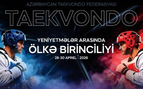 Taekvondo üzrə yeniyetmələr arasında Azərbaycan birinciliyi keçiriləcək
