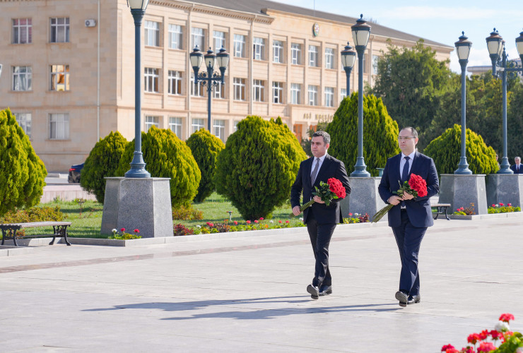 Məcnun Məmmədov Naxçıvan Muxtar Respublikasına səfər edib