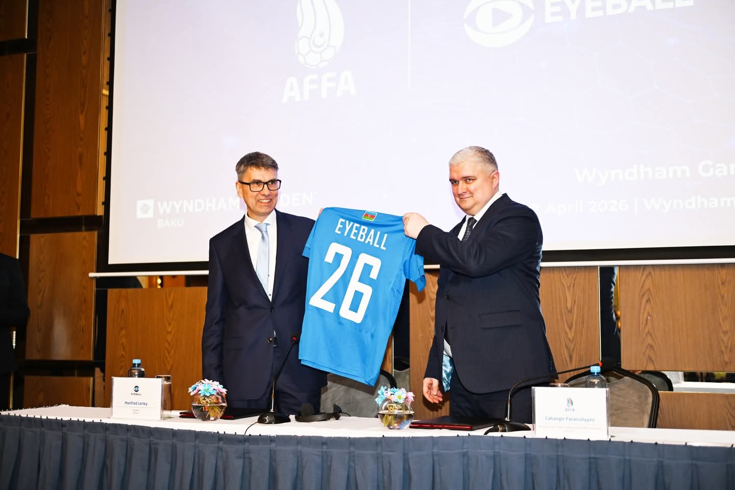 AFFA ilə “Eyeball” arasında əməkdaşlıq müqaviləsi imzalanıb