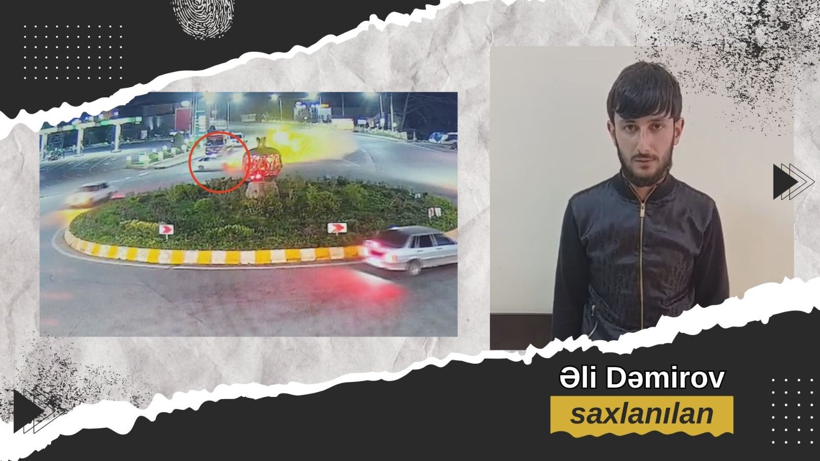 Göyçayda avtoxuliqanlıq edən sürücü həbs olunub