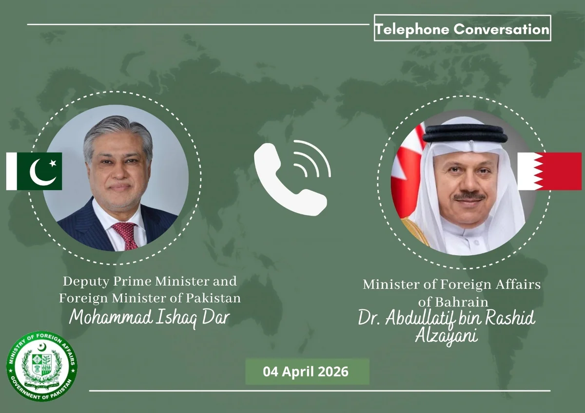 Pakistan və Bəhreynin XİN rəhbərləri regional vəziyyəti müzakirə ediblər