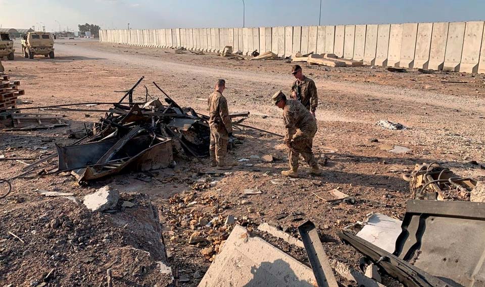 İranın Küveyt hava bazasına hücumu nəticəsində 15 amerikalı yaralanıb