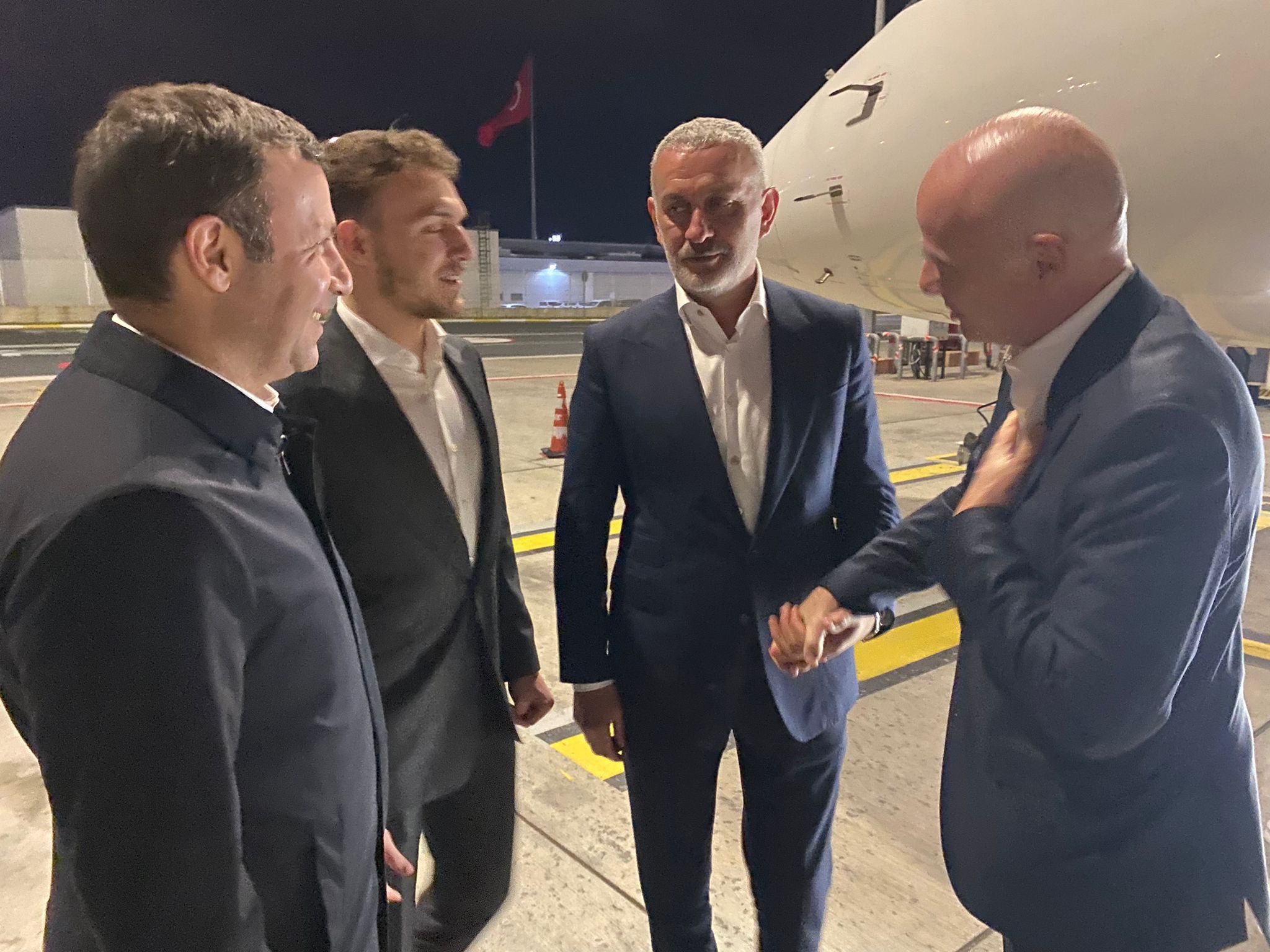 Canni İnfantino və Elxan Məmmədov Türkiyəyə səfər edib