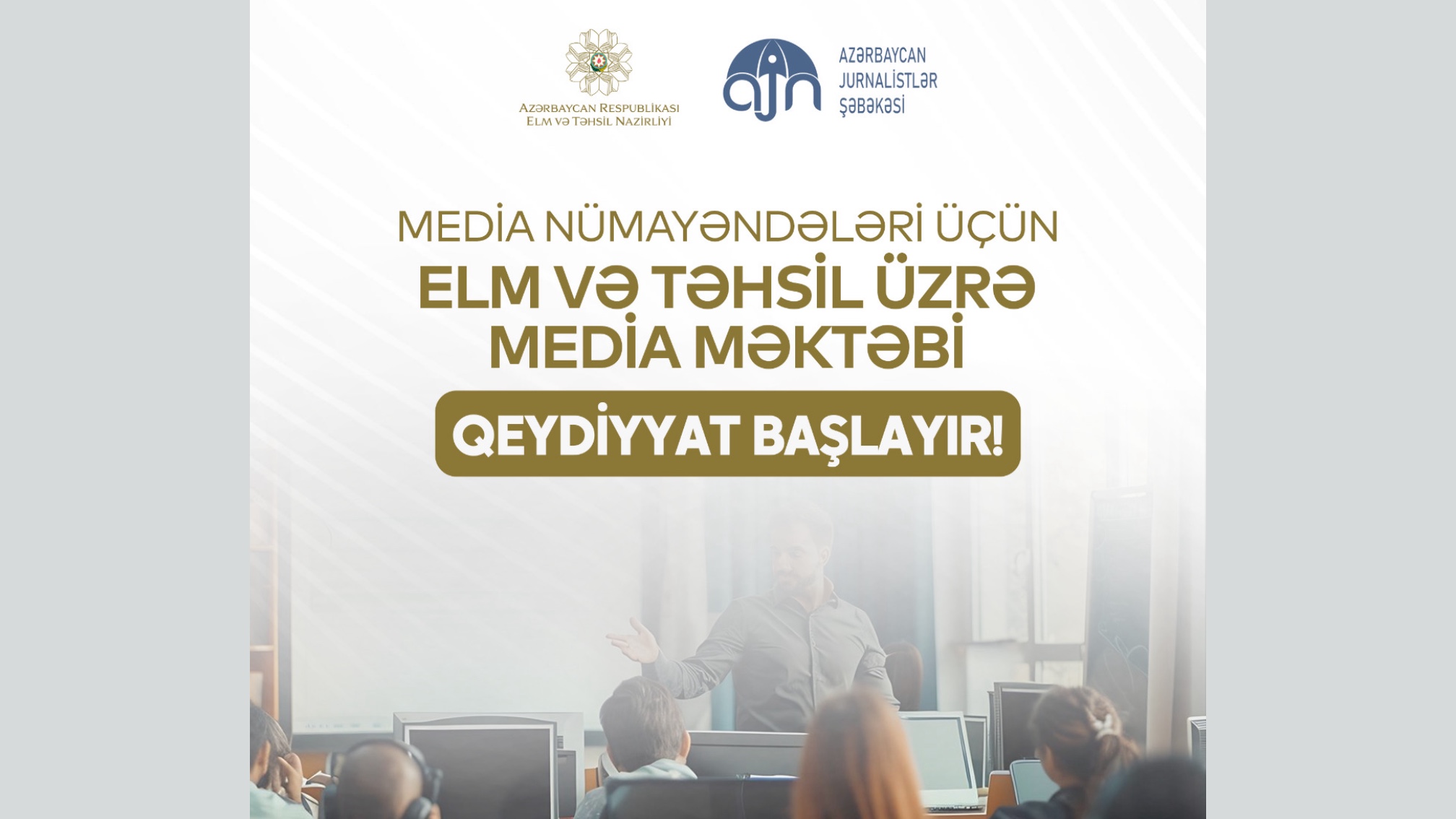 Jurnalistlər üçün elm və təhsil üzrə media məktəbinə start verilir