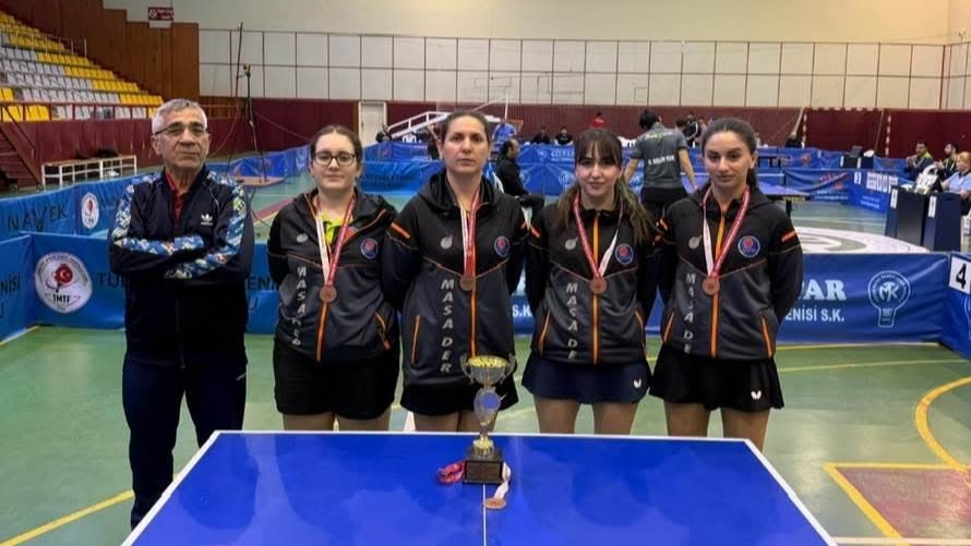 Azərbaycan stolüstü tennisçiləri Türkiyə Super Liqasının mükafatçısı olublar