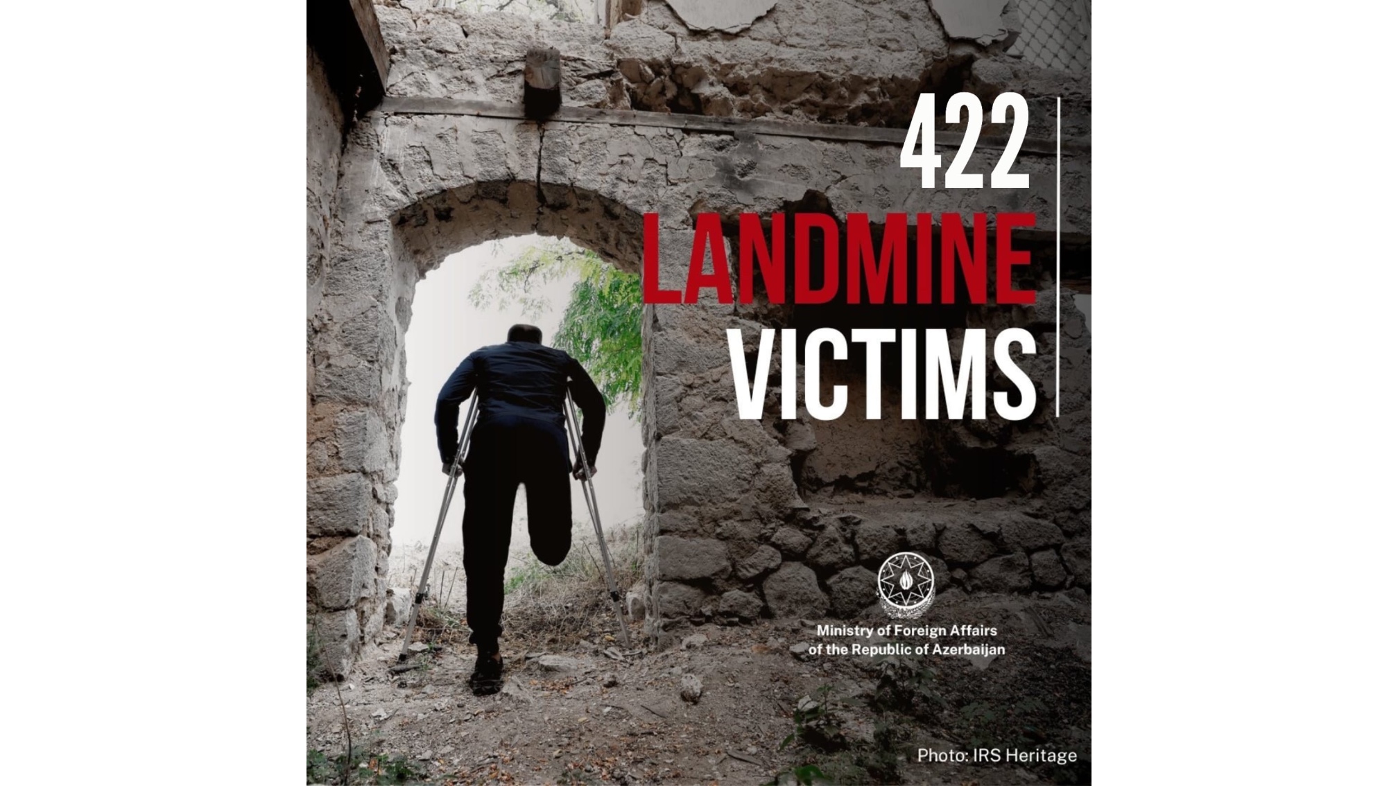 Azərbaycanda mina qurbanlarının sayı 422 nəfərə çatıb