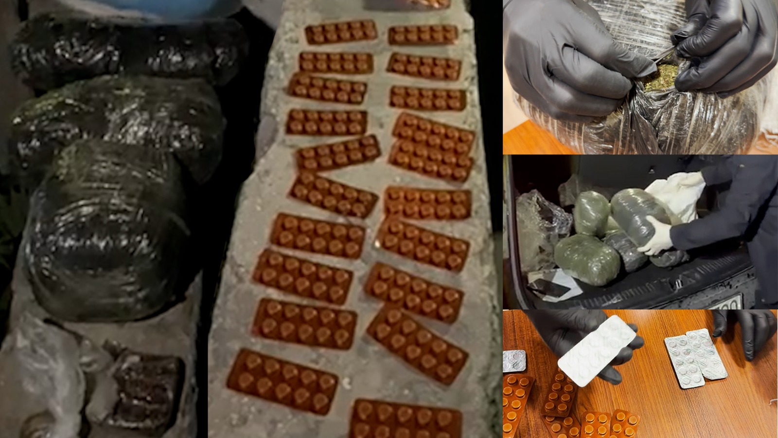 Binəqədidə saxlanılan şəxslərdən 54 kiloqram narkotik vasitə aşkarlanıb