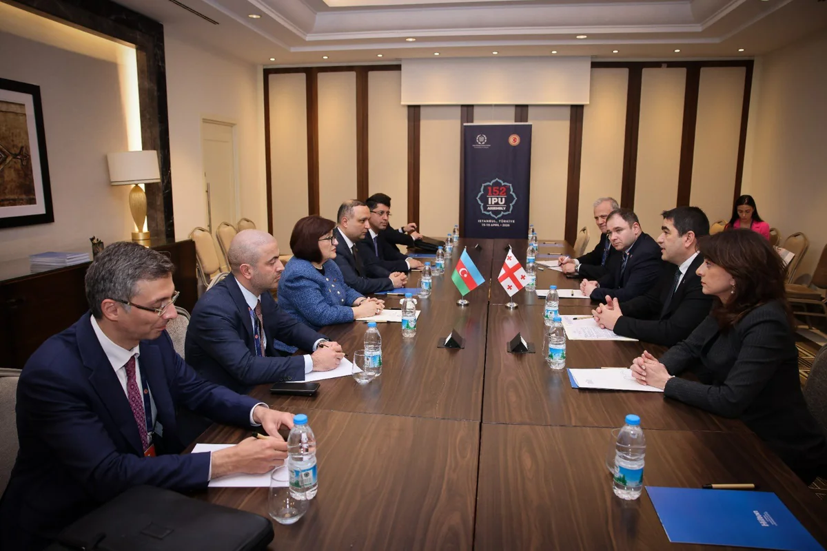 Sahibə Qafarova Gürcüstan Parlamentinin Fəxri medalı ilə təltif edib