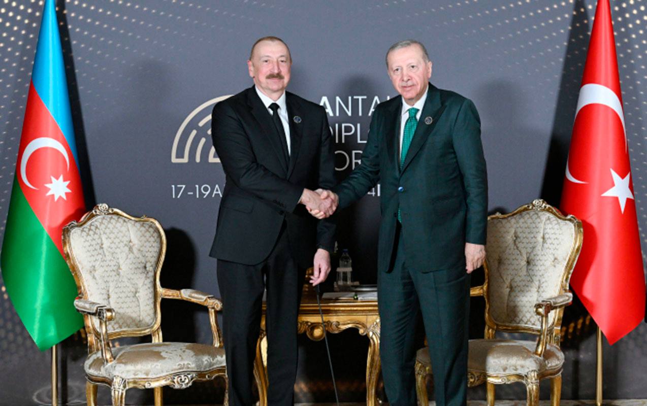 Antalyada İlham Əliyev və Ərdoğan arasında görüş keçirilir