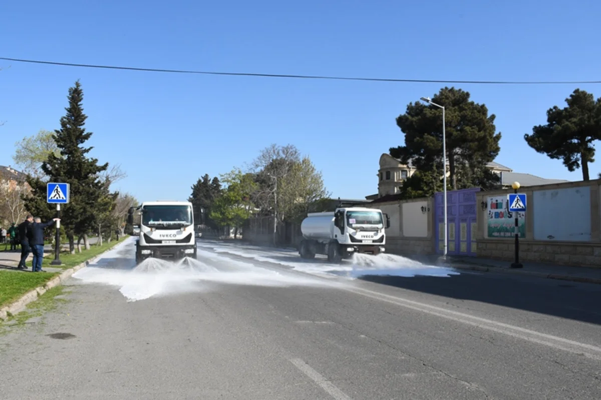 Bakıda geniş miqyaslı təmizlik iməciliyi keçirilib