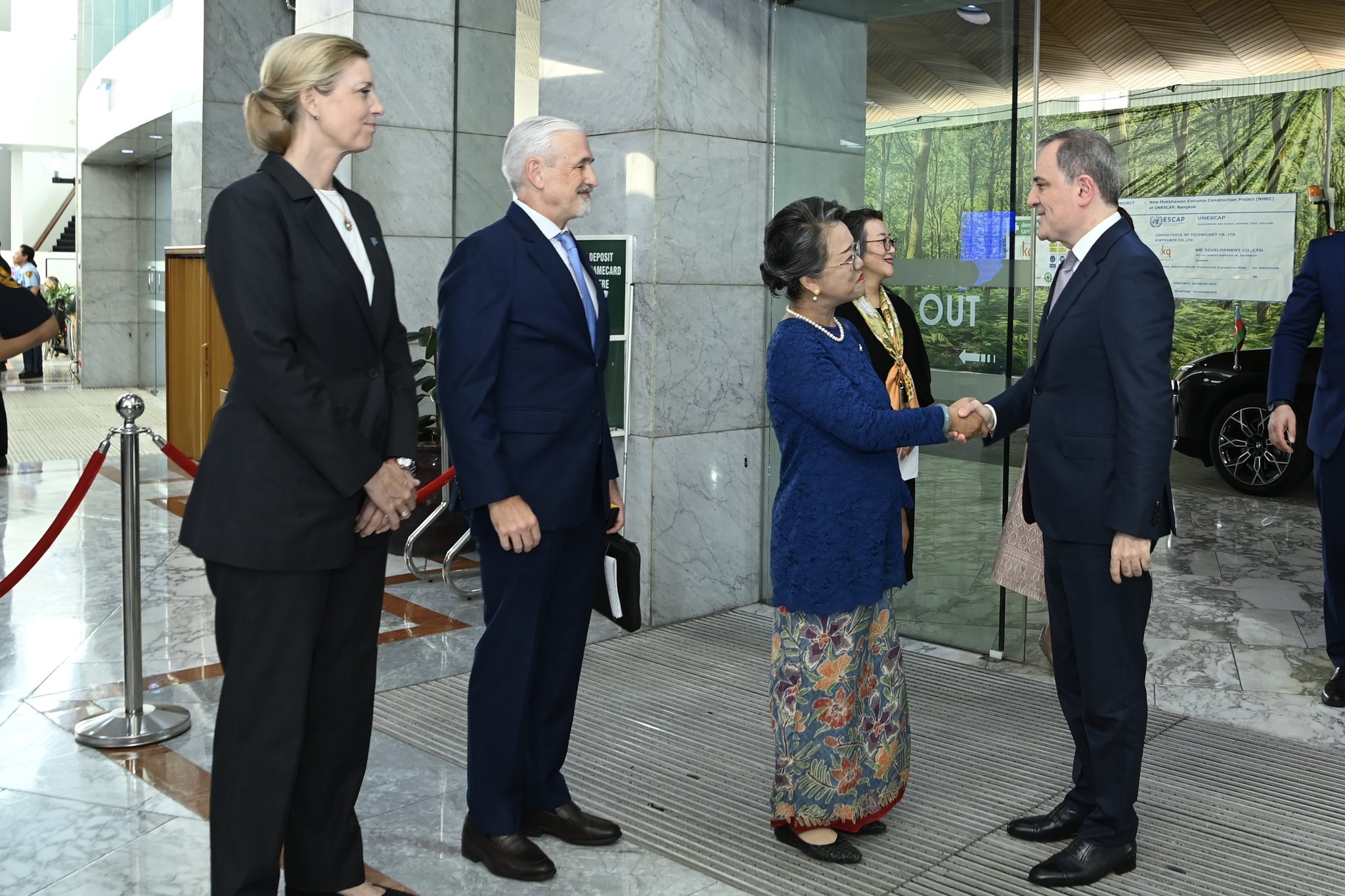 Ceyhun Bayramov Banqkoka səfər edib