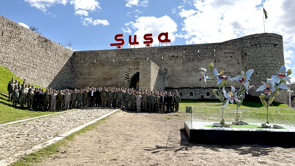 Türkiyəli hərbçilər azad olunmuş ərazilərdəki bərpa işləri ilə tanış olublar