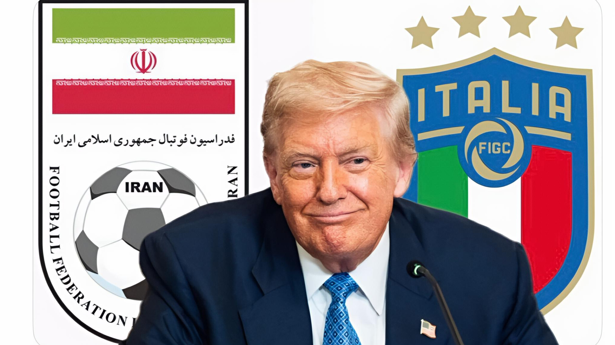 Tramp İran yığmasının dünya çempionatında İtaliya ilə əvəzlənməsi ehtimalını dəyərləndirir