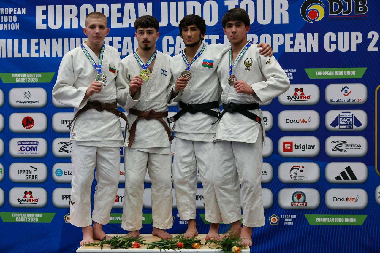 Avropa Kuboku: Azərbaycan cüdoçuları ilk gündə 7 medal qazandı