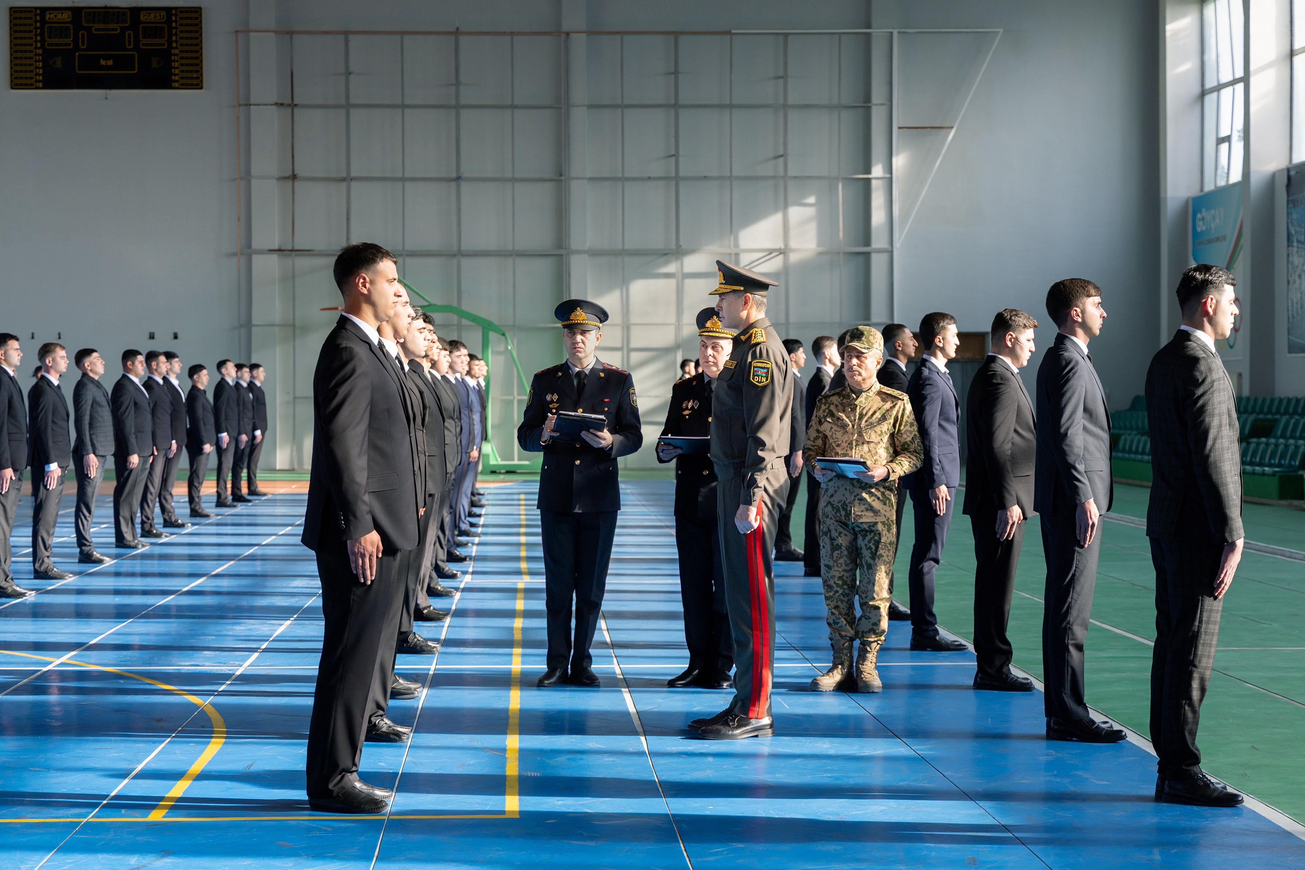 Nazir Vilayət Eyvazov Göyçayda növbəti vətəndaş qəbulu və sıra baxışı keçirib