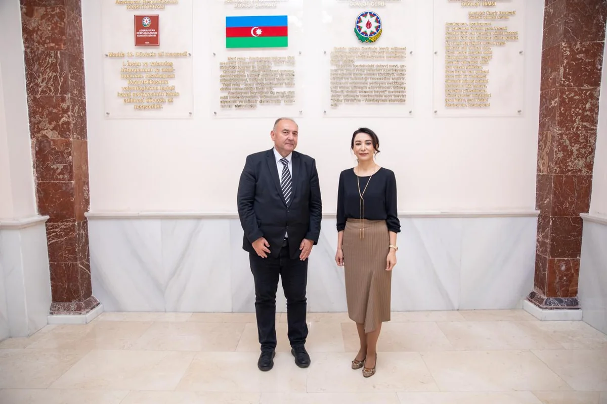 Səbinə Əliyeva Monteneqro Ombudsmanı ilə görüşüb