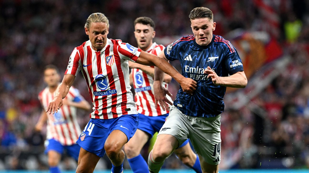 Çempionlar Liqası: "Atletiko" "Arsenal"la heç-heçə etdi 