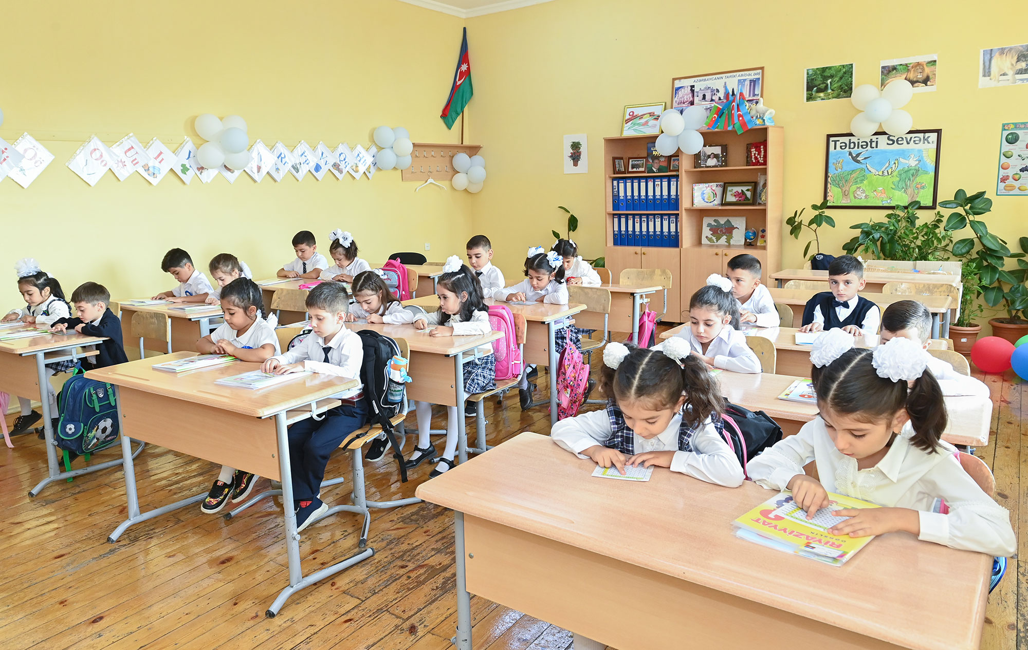 Uşaqların I sinfə qəbulu prosesi başlayır