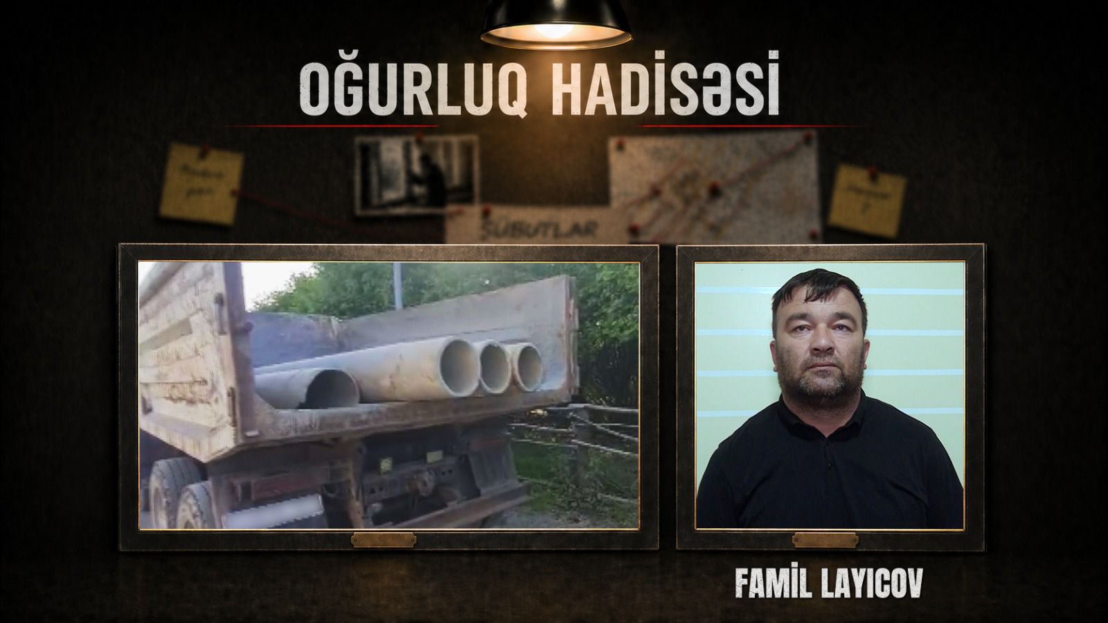 Balakəndə kanalizasiya borularını oğurlayan şəxs saxlanılıb