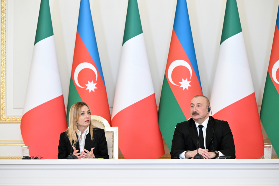 Prezident İlham Əliyev: Azərbaycan və İtaliya strateji tərəfdaşlardır