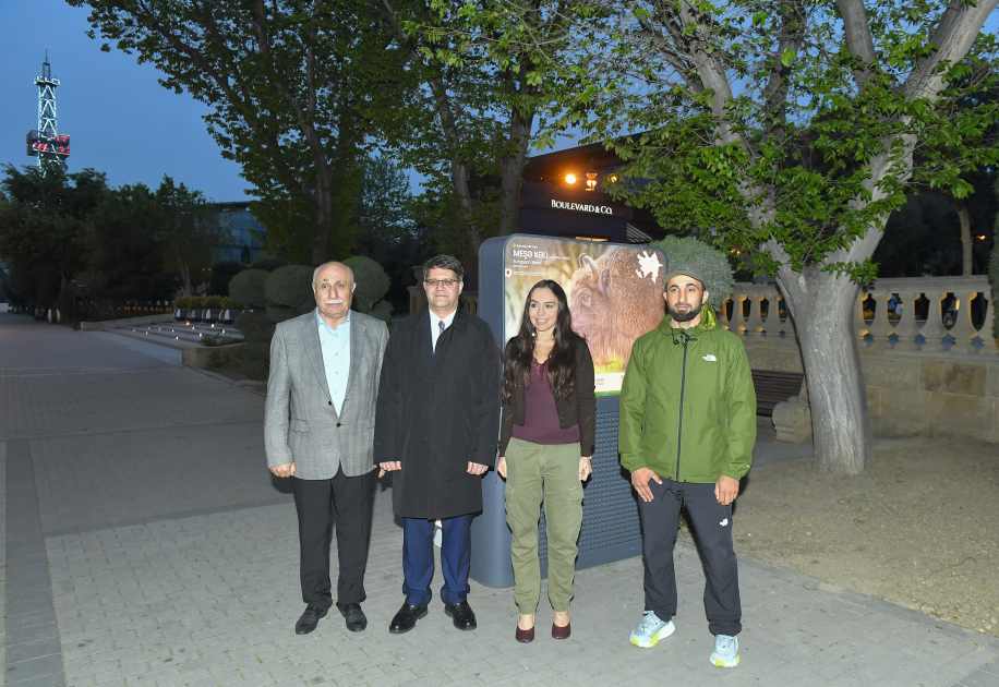 Leyla Əliyeva “Azərbaycan təbiətinin izi ilə” sərgisinin açılış mərasimində iştirak edib