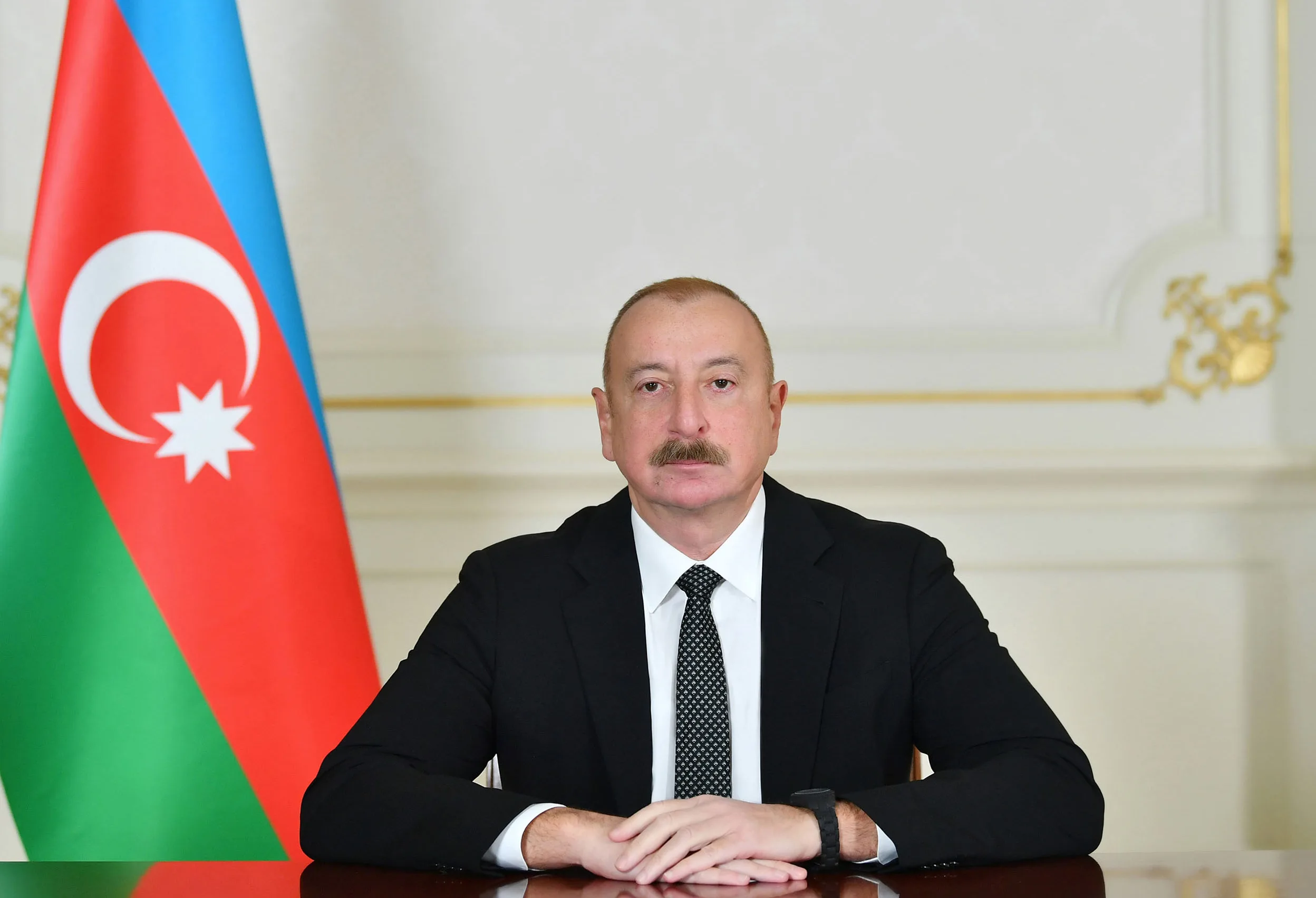 İlham Əliyev  İtaliyanın Baş naziri ilə görüşündən video paylaşıb