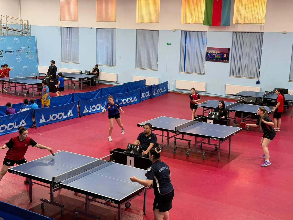 Bakıda stolüstü tennis üzrə ölkə birinciliyi keçirilir
