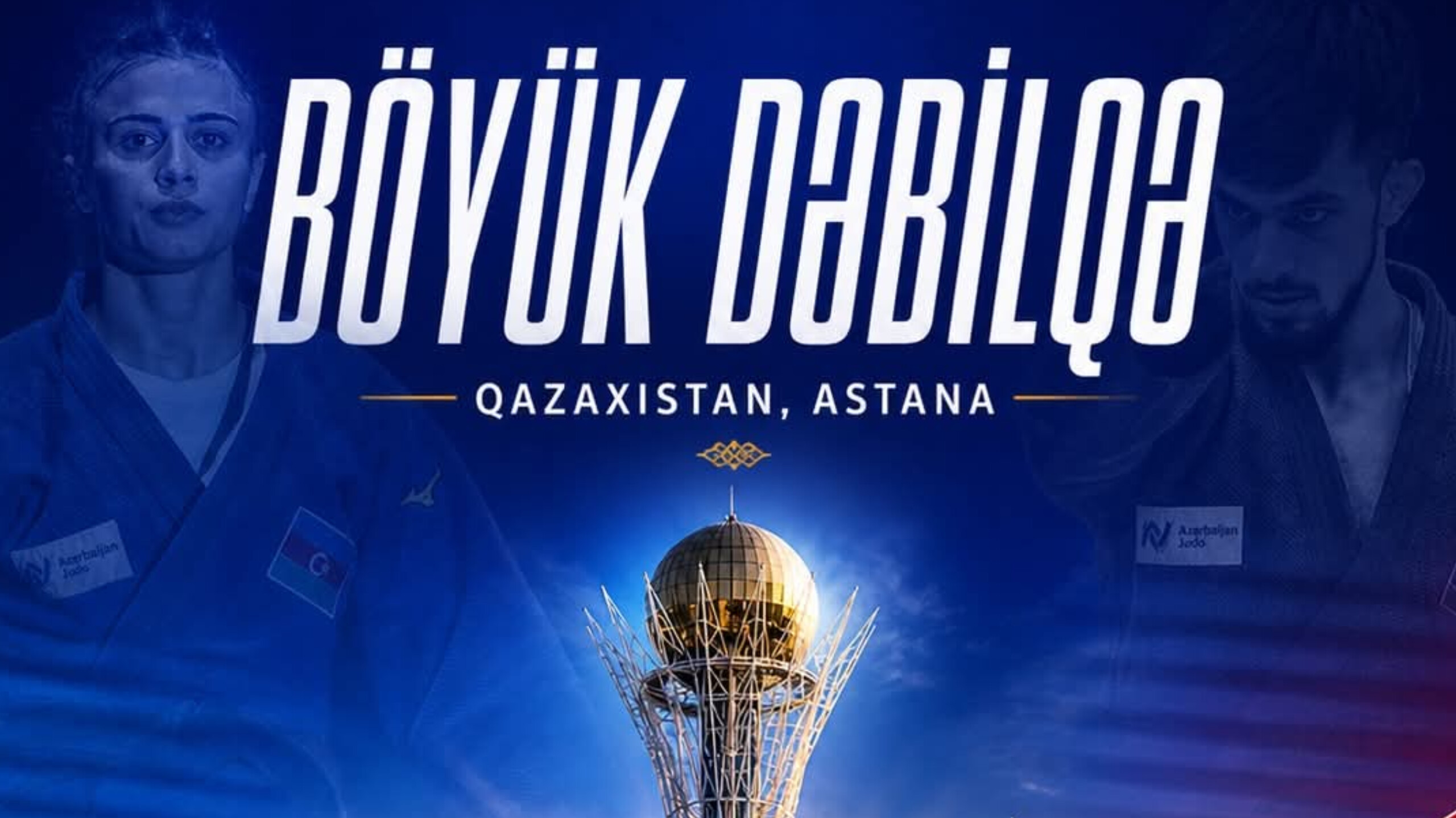 Azərbaycan Qazaxıstanda keçiriləcək "Böyük Dəbilqə" turnirində 11 cüdoçu ilə təmsil olunacaq 