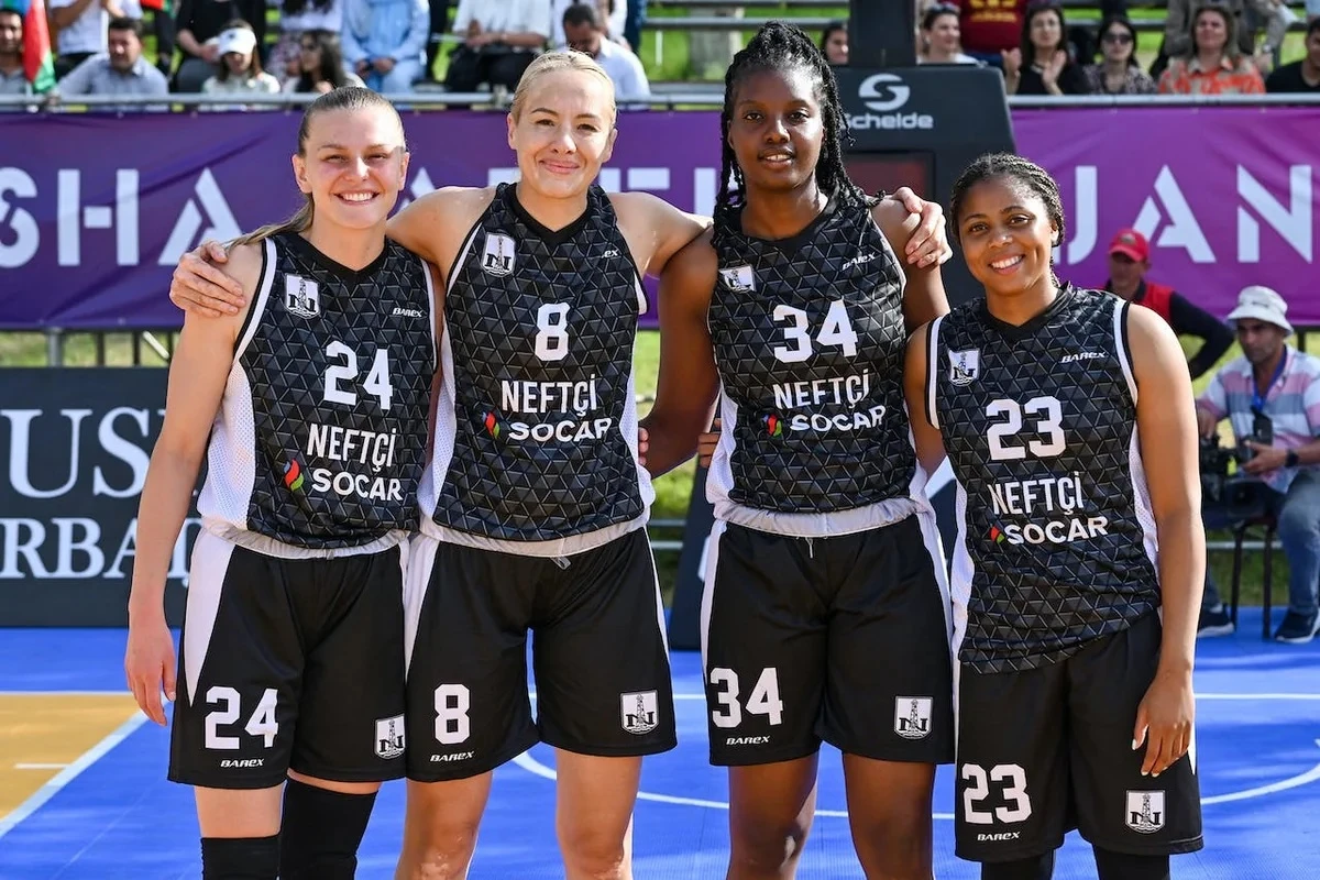 “Neftçi”nin qadınlardan ibarət 3x3 basketbol komandası Dünya Seriyasına start verir