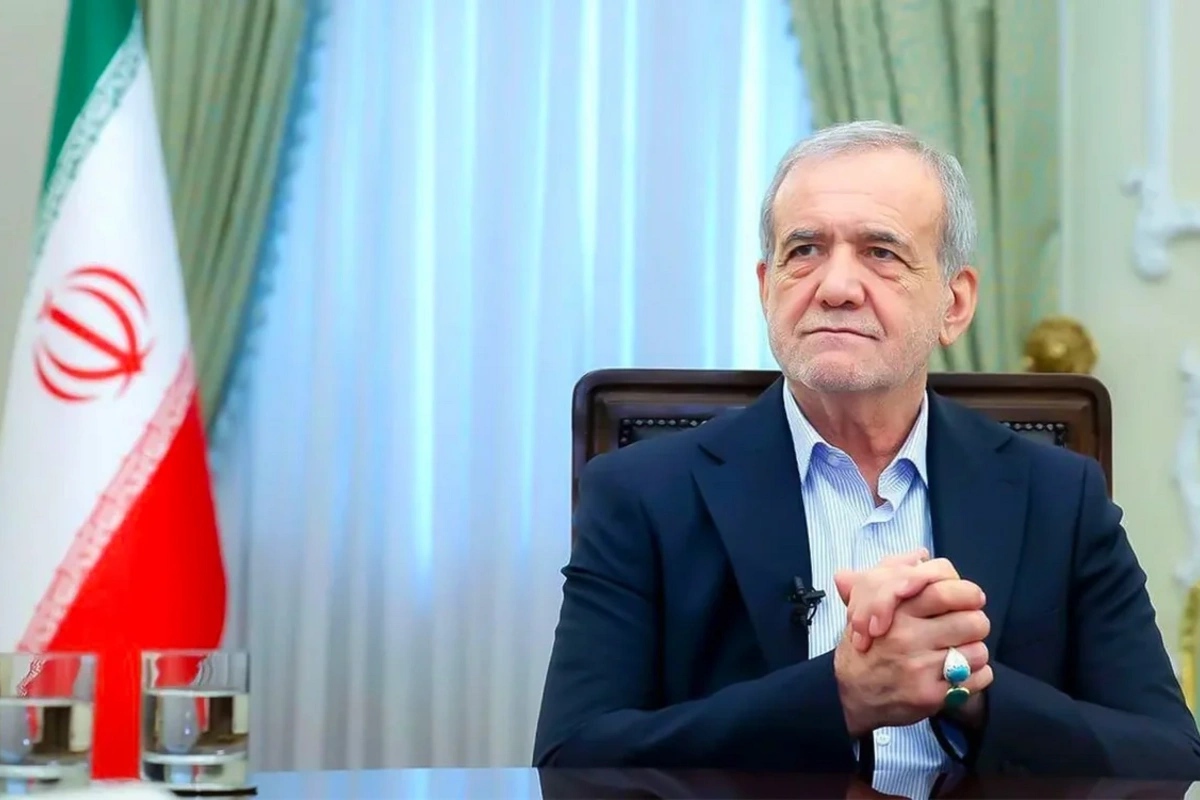 Pezeşkian: İranın məqsədi münasibətləri qarşılıqlı hörmət çərçivəsində inkişaf etdirməkdir