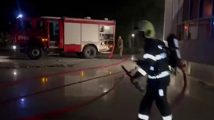 FHN: Mingəçevirdə oteldə baş verən yanğın söndürülüb