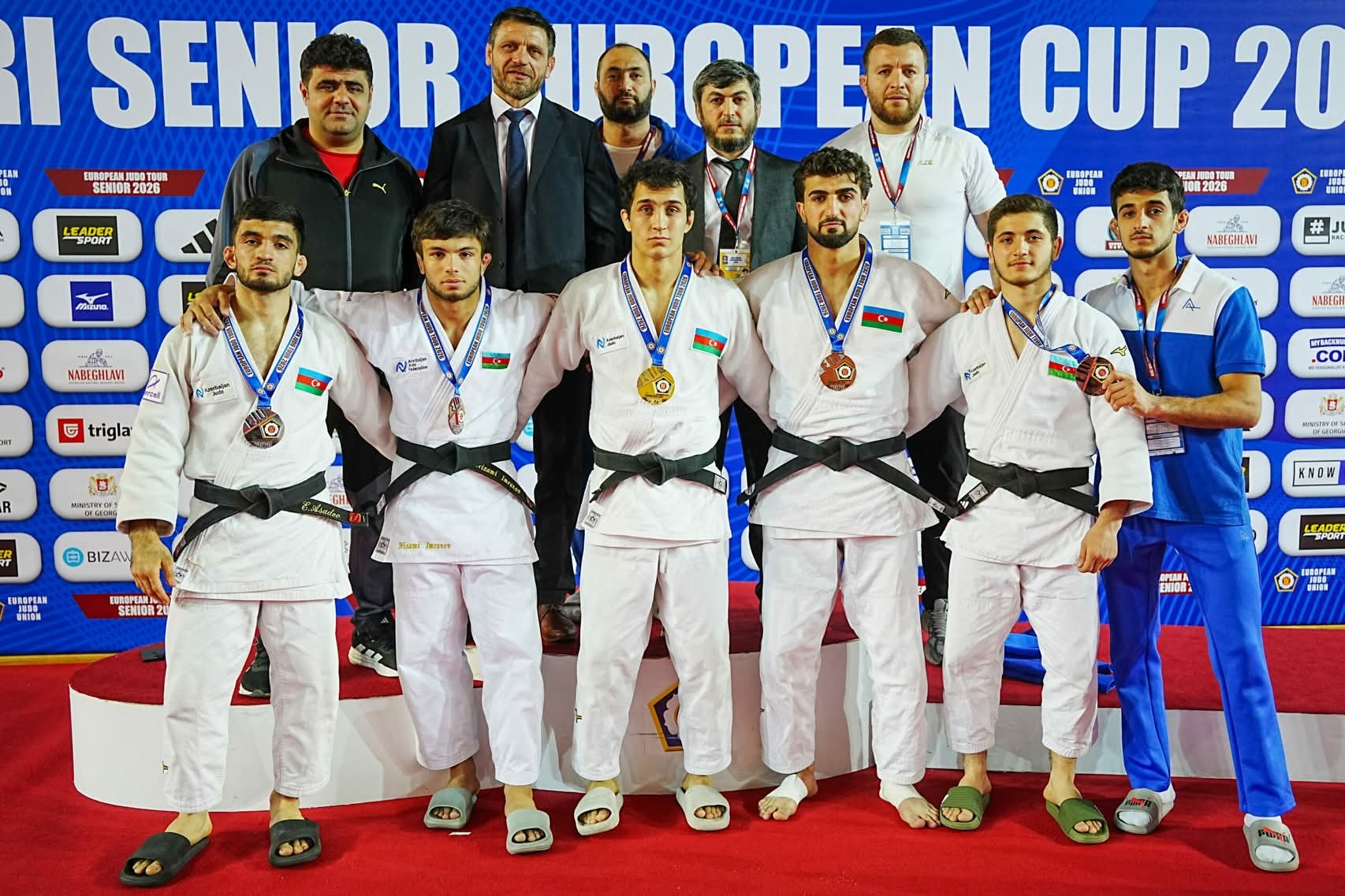 Azərbaycan cüdoçuları Avropa Kubokunun ilk günündə 5 medal qazandılar
