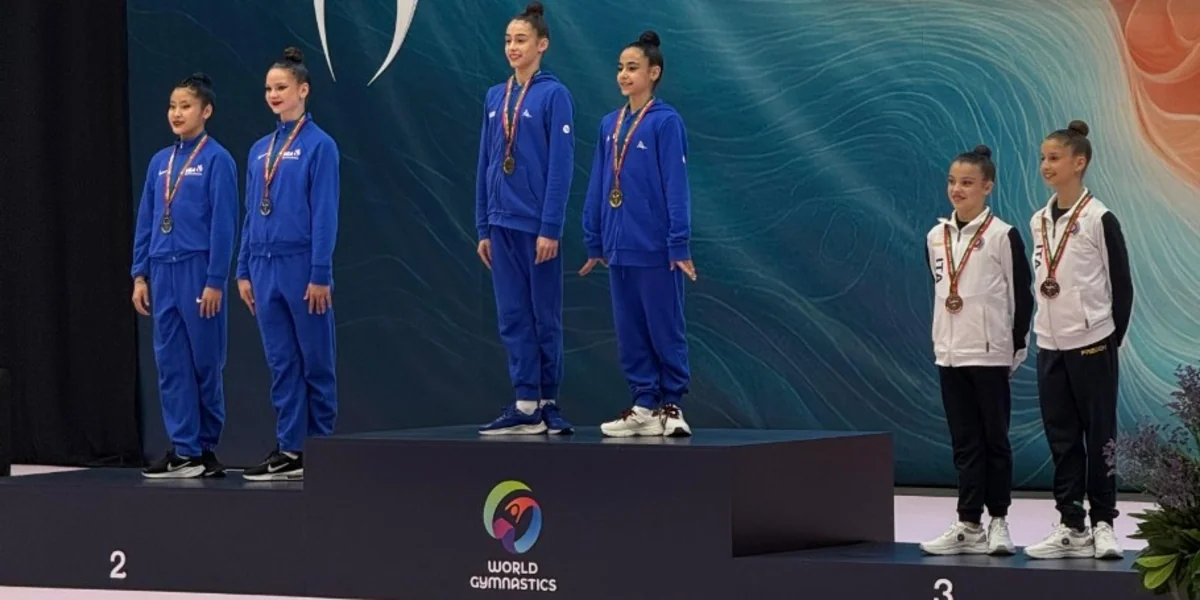 Azərbaycan bədii gimnastları Portuqaliyadan 3 medalla qayıdırlar 