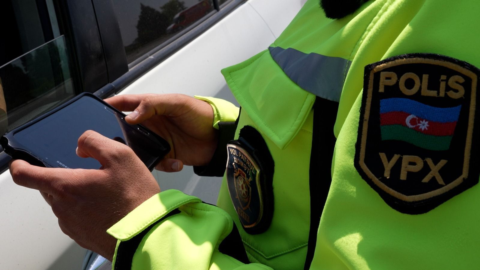 Sumqayıtda yol polisi “Təmiz hava” aylığı ilə bağlı tədbir keçirib
