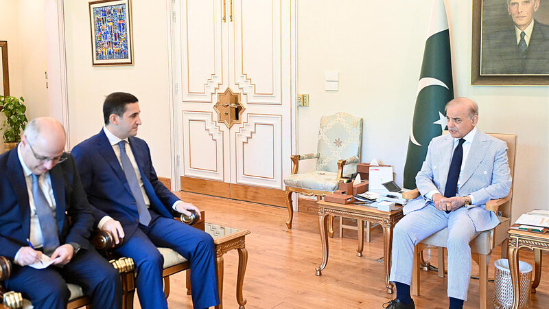 Pakistanın Baş naziri Fərid Əhmədovu qəbul edib