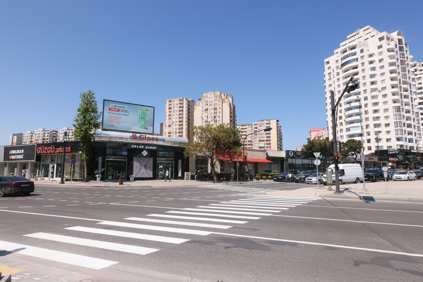 Tbilisi prospektində yol hərəkətinin təşkili təkmilləşdirilib