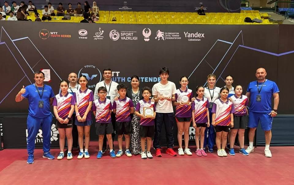 Azərbaycanın stolüstü tennisçiləri beynəlxalq yarışı üç mükafatla başa vurublar