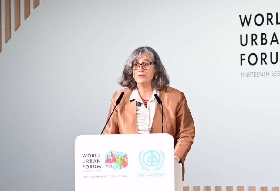 Anaklaudia Rossbax: Nazirlərin görüşü dayanıqlı urbanizasiya üçün mühüm imkandır