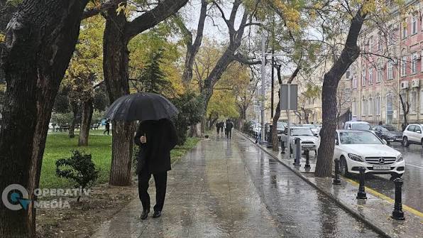 Yağıntılı hava şəraiti gün ərzində davam edəcək