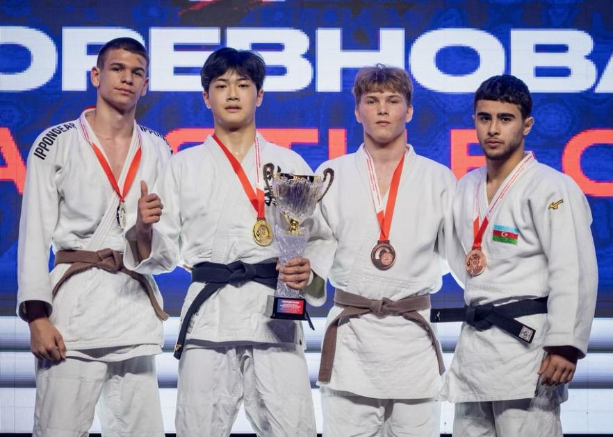 Azərbaycan cüdoçuları Rusiyadakı turnirdə 2 medal qazanıblar