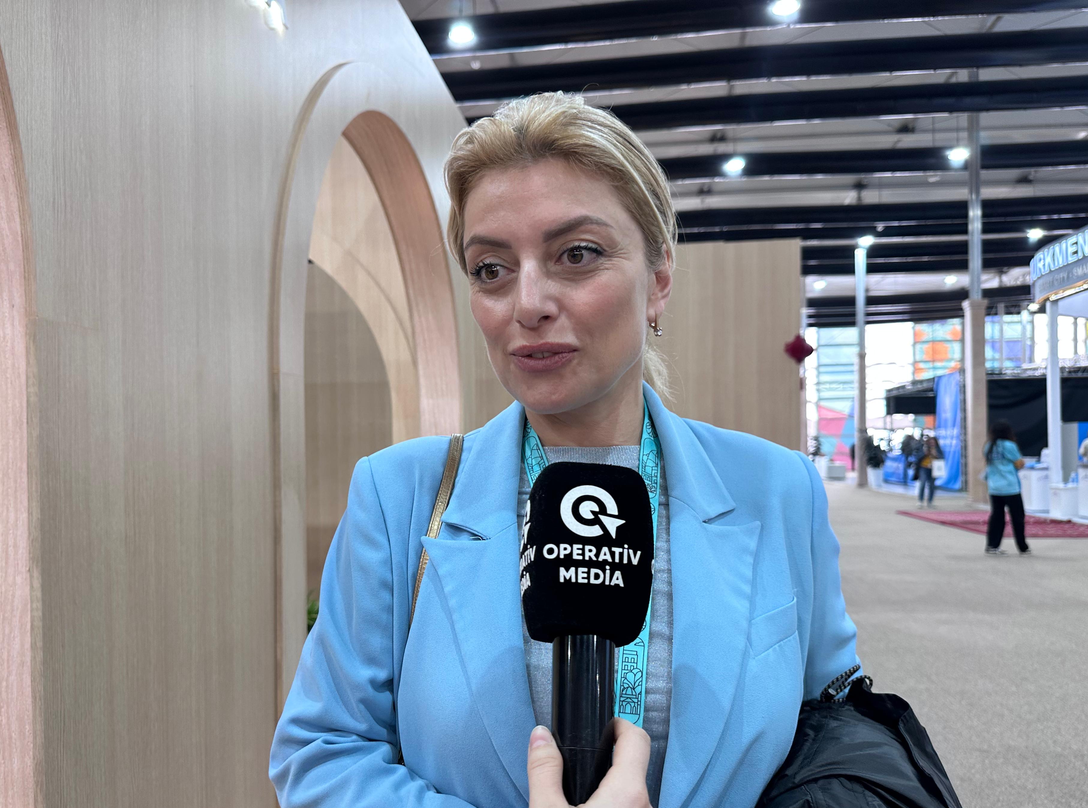 Gürcüstanlı iştirakçı: Bakıda İnsanlar çox mehribandır